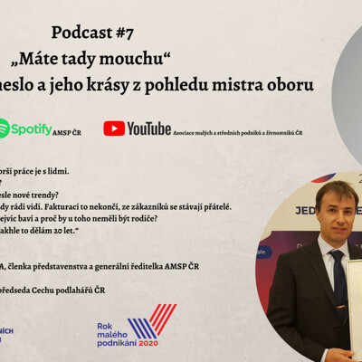 Podcast AMSP ČR: Máte tady mouchu podlahářské řemeslo a jeho krásy z pohledu mistra oboru