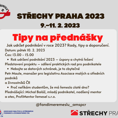 Nenechte si ujít soubor veletrhů Střechy Praha 2023!