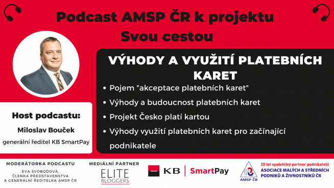 Podcast KB SmartPay Svou cestou YT